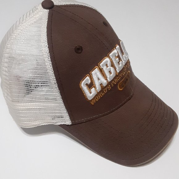 Cabela's mesh back velcro strap adjustable hat/cap - Picture 4 of 8